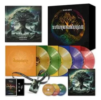 Zahraniční hudba 5LP/3CD/MC Saltatio Mortis: Weltenwanderer DLX | LTD | NUM 2025 Limited Numbered Deluxe Fanbox Edition
