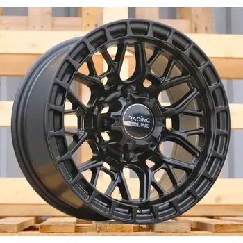 Alu kolo Alu kola Racing Line A6274, 16x8 6x139.7 ET-10, černá matná (zátěžová)