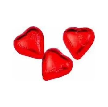 Čokoláda Sorini srdíčka z mléčné čokolády 6,5g 1kg (Sorini srdíčka z mléčné čokolády 6,5g 1kg)