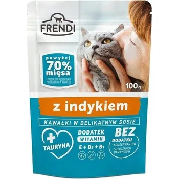 Krmivo pro kočku Frendi krmivo krůta v omáčce 100 g