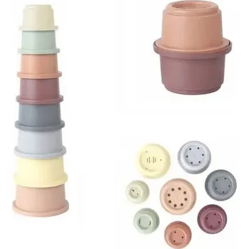 Bavytoy Veselé skládací kelímky v pastelových barvách