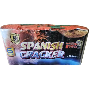 Zábavní pyrotechnika SPANISH CRACKER - set 6 ks petard s praskotem