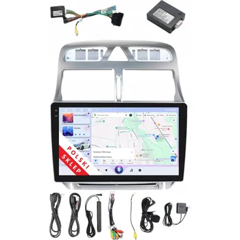Autorádio 2DIN ANDROID RÁDIO NAVIGACE PEUGEOT 307 6/128 GB DSP CARPLAY LTE