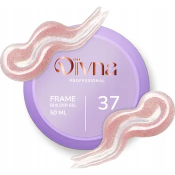 Lak na nehty DIVNA Frame Builder Gel 37 50 ml stavební gel barevný na nehty