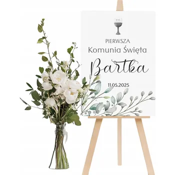 Obraz Plakát banner s motivem Svaté Přijímání bez rámu 100 x 140 cm