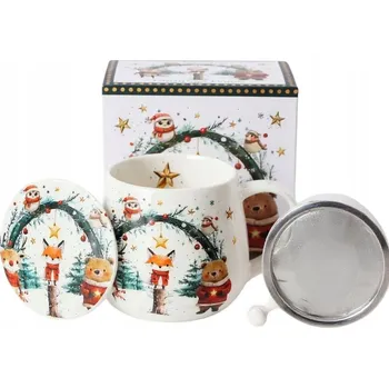 Hrnek Duo CHRISTMAS CUTIES 2 porcelán 430 ml