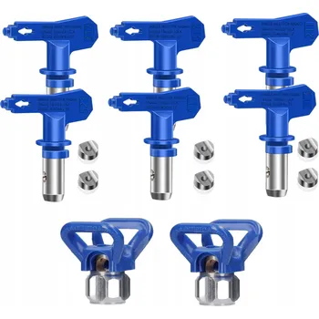 Stříkací pistole 6 KS BEZVZDUCHOVÁ TRYSKA PRO STŘÍKÁNÍ BARVY Pro Airless Stříkací Pistole