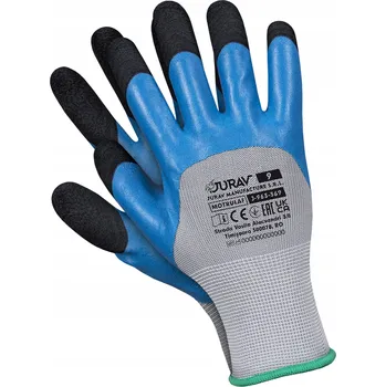 Pracovní rukavice Rukavice JURAV Motrulaf velikost 10 - XL, 12 párů