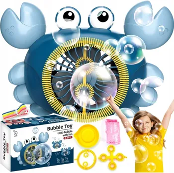 Hračka pro nejmenší STROJEK NA VÝROBU MÝDLOVÝCH BUBLIN GENERÁTOR BUBLINEK DO VANY