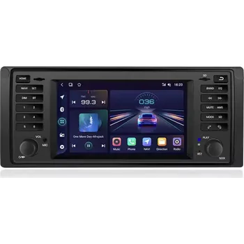 Autorádio Ossuret Autorádio BMW 5 E39, X5 E53 M5 1996-2003 Bluetooth, GPS Navigace, CarPlay, Android Auto