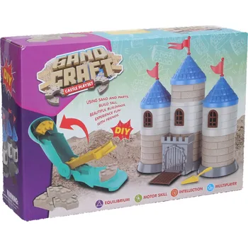 kinetický písek MAGICKÝ PÍSEK - sada HRAD