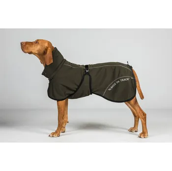 Obleček pro psa Back On Track Mesh dog coat, High set tail - olivově zelená velikost: 40