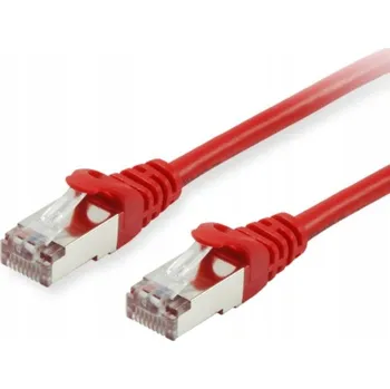 Síťový kabel Patchcord S/FTP (S-STP) Equip 15 m červený