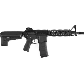 Airsoftová zbraň Delta Armory airsoft zbraň AR15 CQB-R ALPHA Full Metal Černá