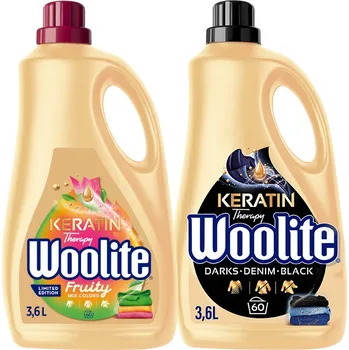 Prací gel Tekutý prací prostředek na barevné prádlo Woolite 7,2 l