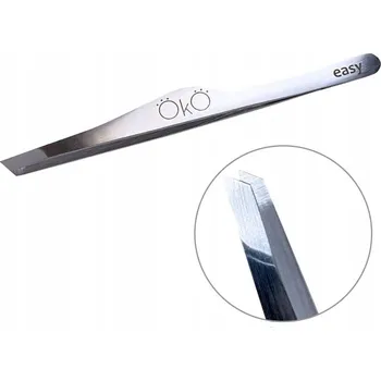Kosmetická pinzeta Pinzeta na obočí OKO 02 EASY TOUCH, ručně broušená