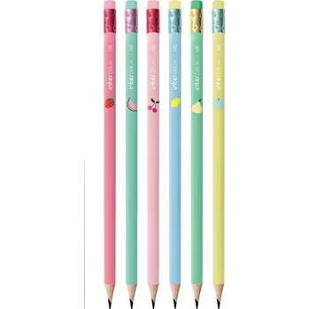 Grafitová tužka Tužka s gumou Interdruk HB 1 ks