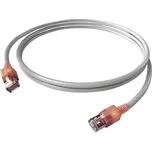 Easylan CS1OAADAD0070 RJ45 síťové kabely, propojovací kabely CAT 6A S/FTP 7 m šedá dvoužilový stíněný, bez halogenů, sam