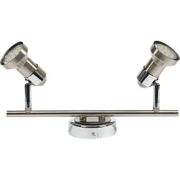 Stropní svítidlo Arkon moderní nastavitelná kovová chromovaná do obýváku a kuchyně