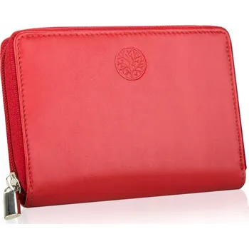 Betlewski dámská peněženka z pravé kůže červená