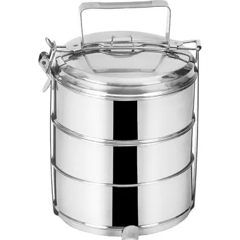 Dóza na potraviny Jídelní menážka Orion 3 dílná ocelová 3 x 1,3 L