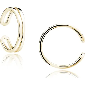 Náušnice Olivie Stříbrná záušnice GOLD 5450 Ag 925; ≤0,45 g.