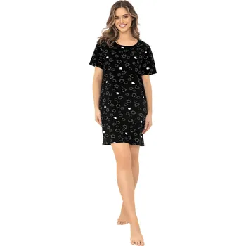 Dámská noční košile Dámská noční košile ITALIAN FASHION BONNIE krátký rukáv print L 0