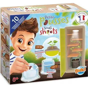 Výuková hračka Buki První výhonky – sada pro pozorování klíčení rostlin