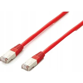 Datový kabel Equip Patchcord, S/FTP, Cat6A, PIMF, HF, 15 m, červený (605628)