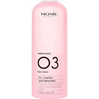 Monic Beauty Tonikum na obličej 250 ml 03. Peptidy AHA/BHA/PHA