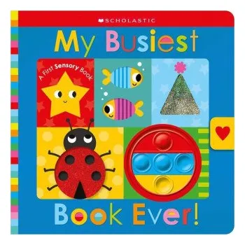 První čtění My Busiest Book Ever!: Scholastic Early Learners (Touch and Explore) (Scholastic)(Brožovaná)