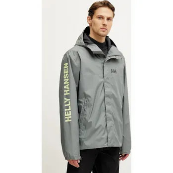 Pánské oblečení Nepromokavá bunda Helly Hansen Ervik 64032 zelená 97X, vel. L