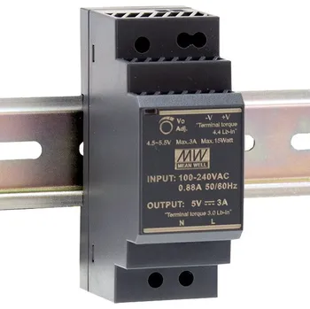 spínaný zdroj Napájecí zdroj na DIN 36W 24V MEAN WELL HDR-30-24