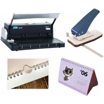 Vazač Bundle DSB Kancelářská sestava na vazbu 100ks kalendářů se stříbrným hřbetem (kompletní řešení) - AKČNÍ cena!