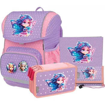 Školní batoh Školní set čtyřdílný Fairy