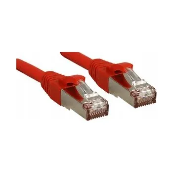Síťový kabel Lindy Cat.6 S/FTP síťový kabel, 1.0m, červený, 1 m, Cat6 SF/UTP (S-FTP)