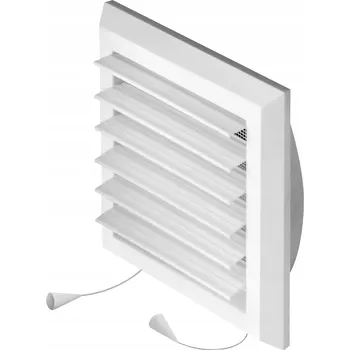 Větrací mřížka Ventilační mřížka s žaluzií Awenta bílá
