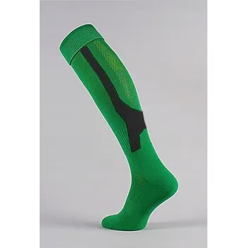 Pánské ponožky PONOŽKY FOTBALOVÉ ŠTULPNY VEL 38-40 černo-zelené.