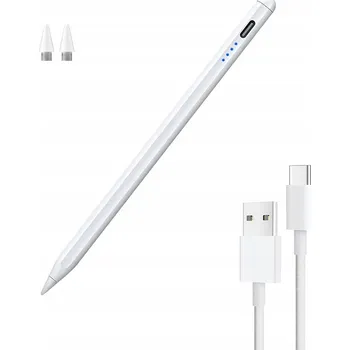 Ecobox Dotykové Pero Stylus Pen Univerzální TYP-C pro iOS/Android/Windows Bílý
