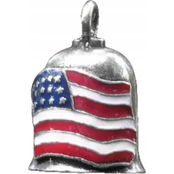 Vlajka Zvon štěstí na motorku - vlajka USA (Americká vlajka)