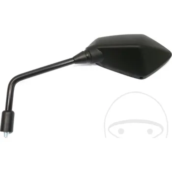 Zrcátko pro motocykl Zpětné zrcátko JMP ZR 0930 černý levý KAWASAKI KLZ 1000 Versys 2015-2016