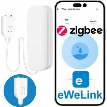 Detektor úniku vody ZigBee eWeLink SONE Smart Home detekuje únik vody
