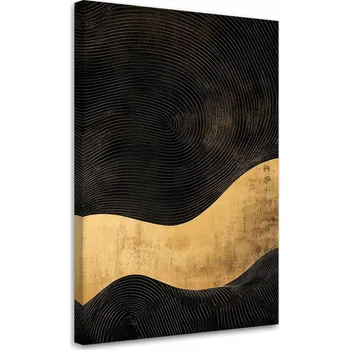 Obraz Obraz na plátně Abstrakce Zlatá vlna Glamour 40x60