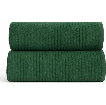 Ručník Ručník Madrit bavlněný s proužky 70x140 zelený