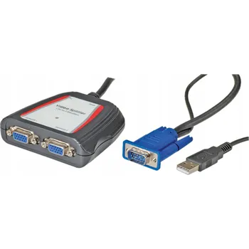 IP kamera VALUE Rozbočovač VGA na 2 monitory, 250 MHz