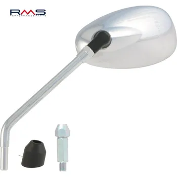 Zrcátko pro motocykl Zpětné zrcátko RMS 122760770 levý chrom PIAGGIO/VESPA Beverly 125 2010-2011