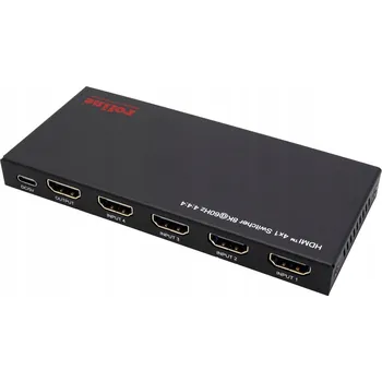 Roline HDMI přepínač 8K, 4 porty, s dálkovým ovládáním