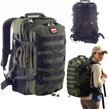 turistický batoh Vojenský Batoh CONVEY STINGER Poland olivový 20-40 l zelený