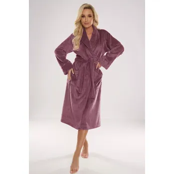 Dámský župan Dlouhý dámský župan 628 ABIGAIL J GREY XL