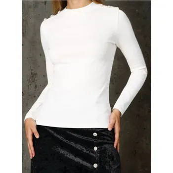 Sinsay - Halenka - krémová - 483EU-01X - 483EU-01X-L